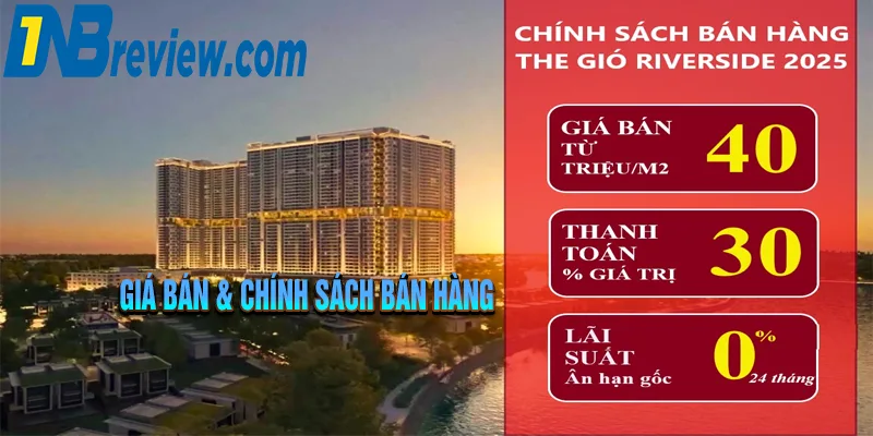 DỰ ÁN THE GIÓ RIVERSIDE – Điểm Sáng Bất Động Sản Ven Sông